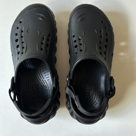 CROCS Other - NEW Black Crocs - Size J4-Fits women size 6.5/7